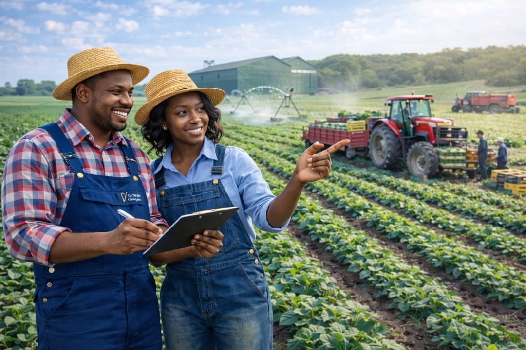 End-to-end farm project management services